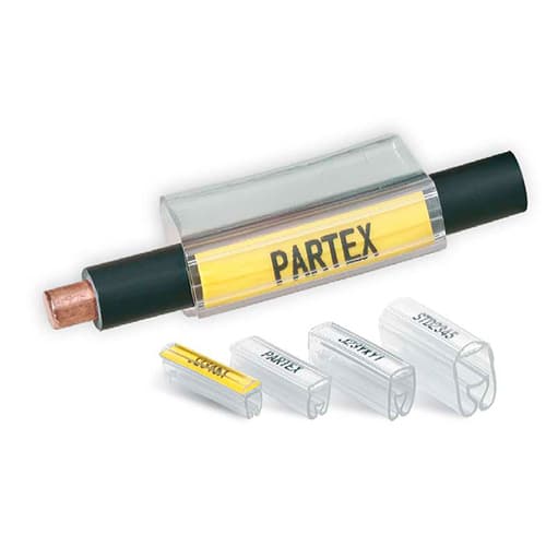 Трубка маркировочная желтая PARTEX d=6.4мм